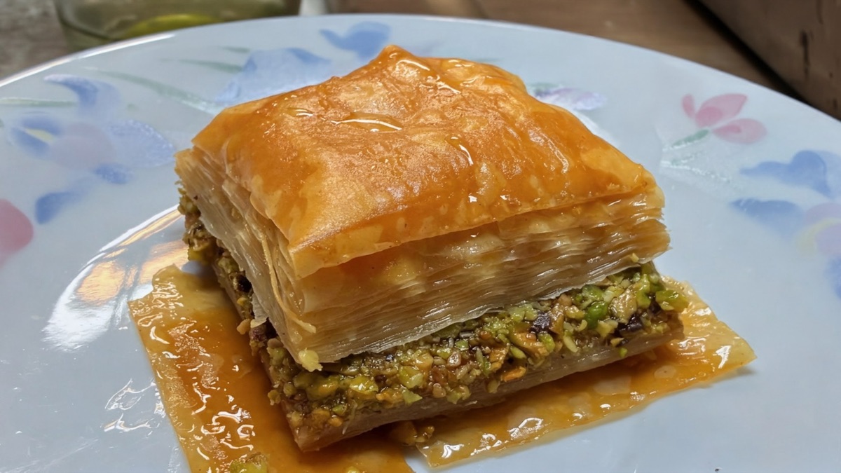 Pistachio Baklava